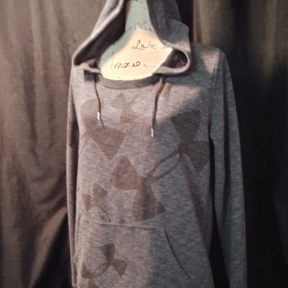 Hurley grey hooded sweatshirt